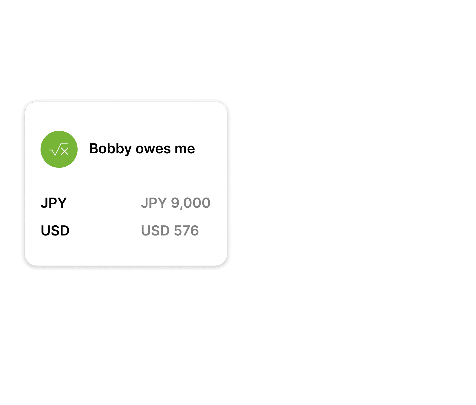 A very useful features that Travous offers for travelers to track their expenses, so they know who owes who at the end of the trip.