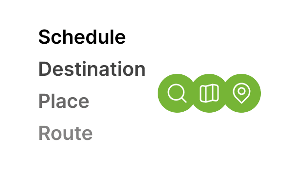 Showcase what Travous can do for trip planning, like scheduling, adding destination, places and route.